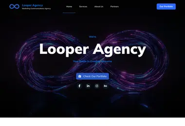 looperagency.ge-ის ეკრანის სურათი