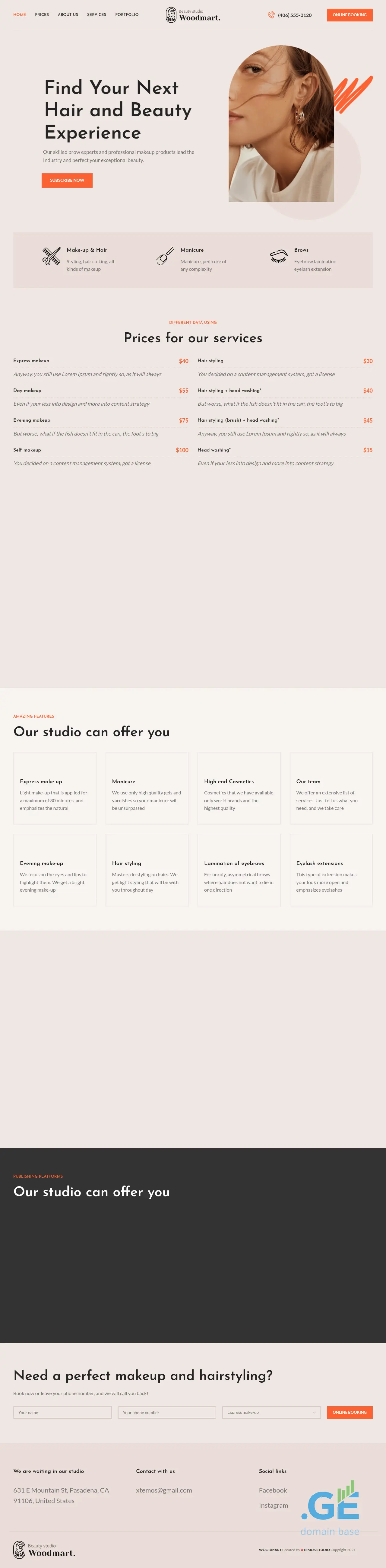 Screenshot of the site loopi.ge