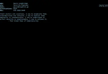 Screenshot of loughrid.ge