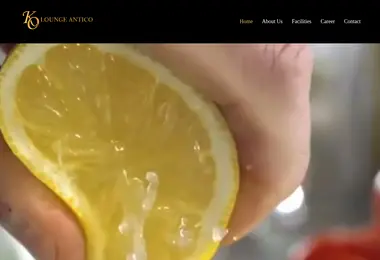 Screenshot of loungeantico.ge