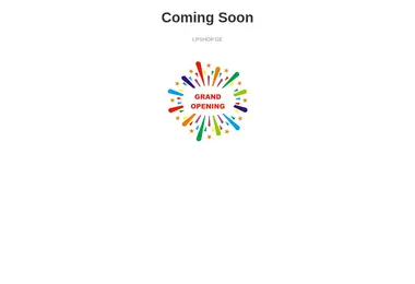 Screenshot of lpshop.ge
