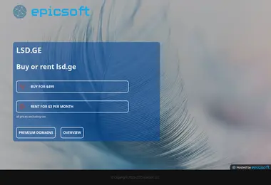 Screenshot of lsd.ge
