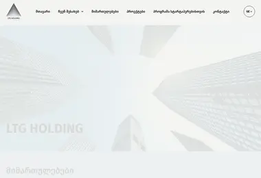 Screenshot of ltgh.ge