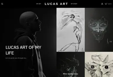Screenshot of lucasart.ge