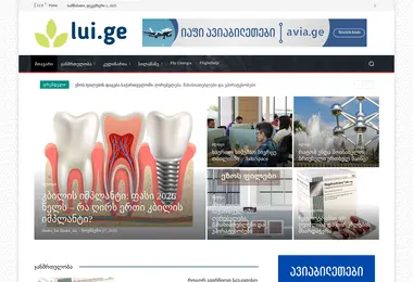 Скриншот lui.ge