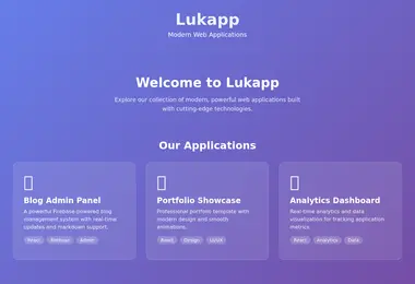 Screenshot of lukapp.ge