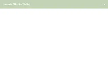 Скриншот lunaria.ge