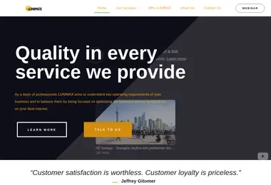 Screenshot of lunimax.ge