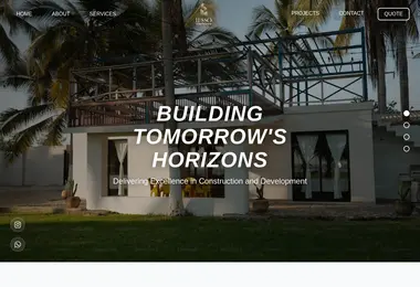 lussoconstruction.ge-ის ეკრანის სურათი