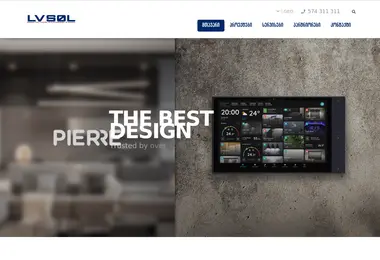 Screenshot of lvsol.ge