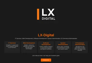 Screenshot of lx-digital.ge