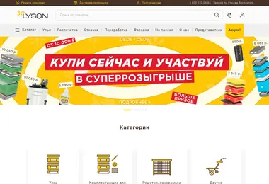 lyson.ge-ის ეკრანის სურათი