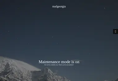 Screenshot of mafgeorgia.ge