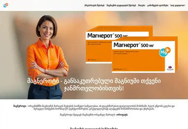 Screenshot of magnerot.ge