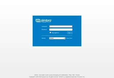 Screenshot of mail.ge