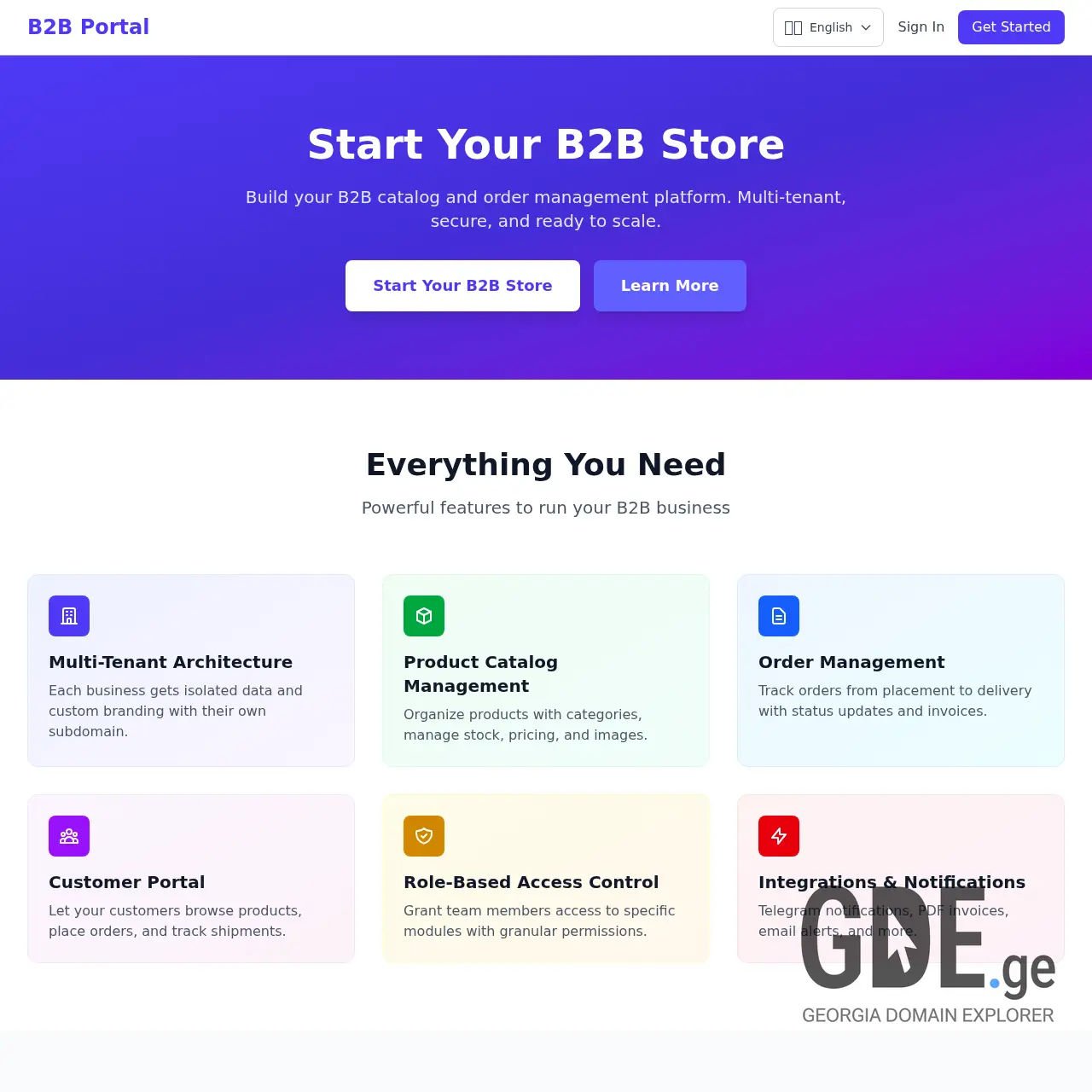 Screenshot of the site mallify.ge at 2025-12-20