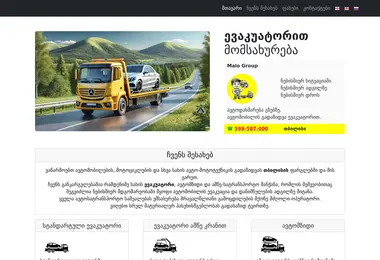 Screenshot of malo.ge