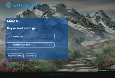 Screenshot of mam.ge