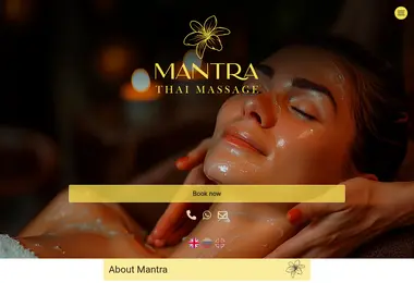 Screenshot of mantra.ge