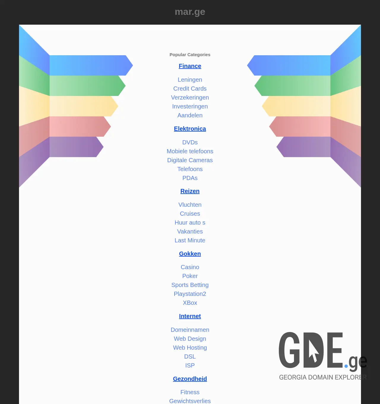 Screenshot of the site mar.ge at 2025-12-02