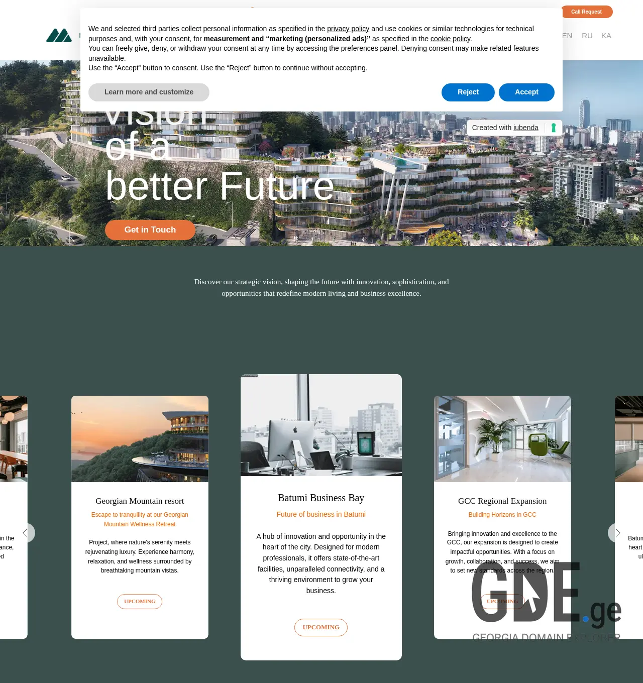 Screenshot of the site mardi.ge at 2025-11-29