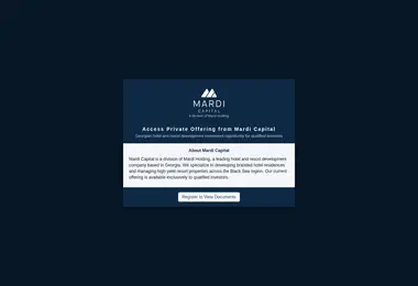 mardicapital.ge-ის ეკრანის სურათი