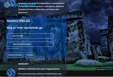 Screenshot of marketebi.ge
