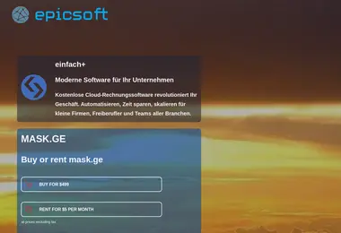 Скриншот mask.ge
