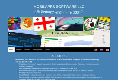 Screenshot of masoft.ge