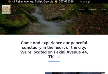 Screenshot of massageboutique.ge