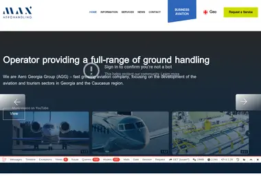 maxaero.ge-ის ეკრანის სურათი