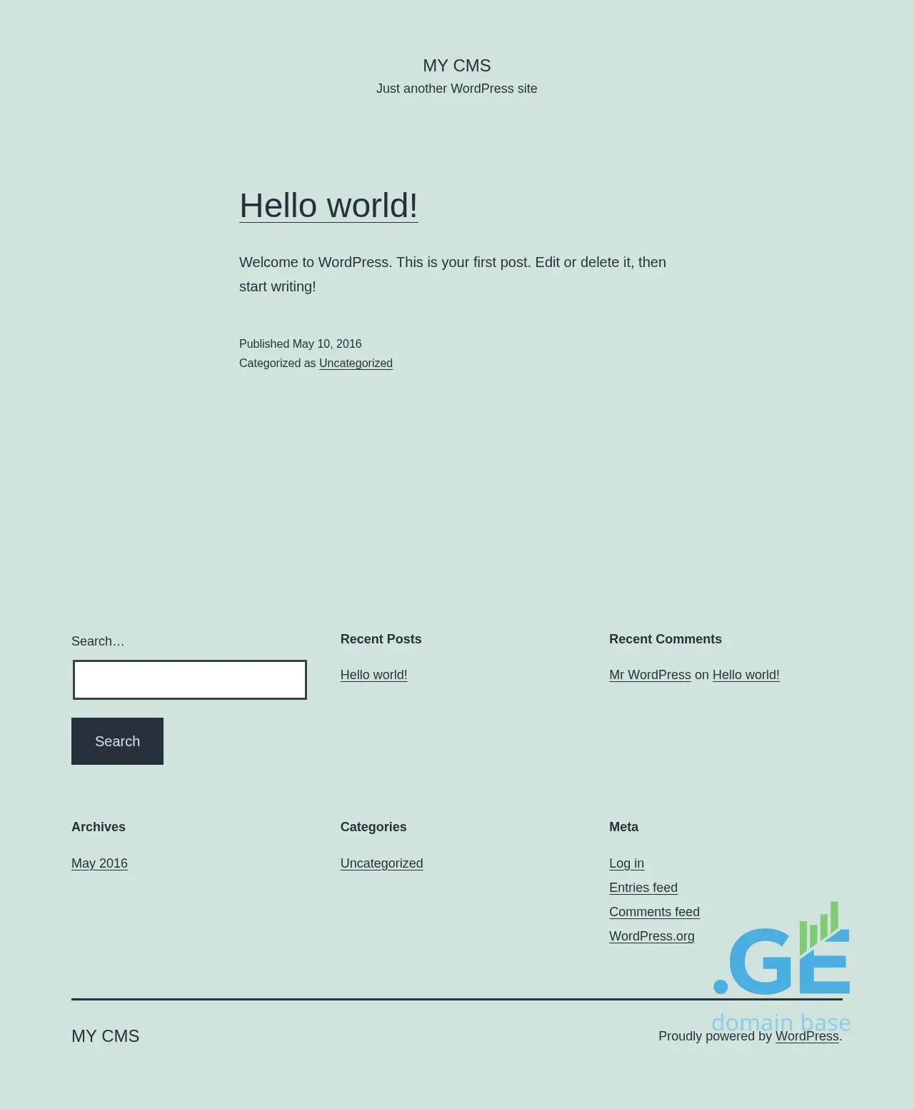 Screenshot of the site mayday.ge