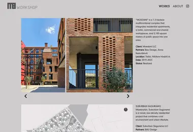 Screenshot of mbworkshop.ge