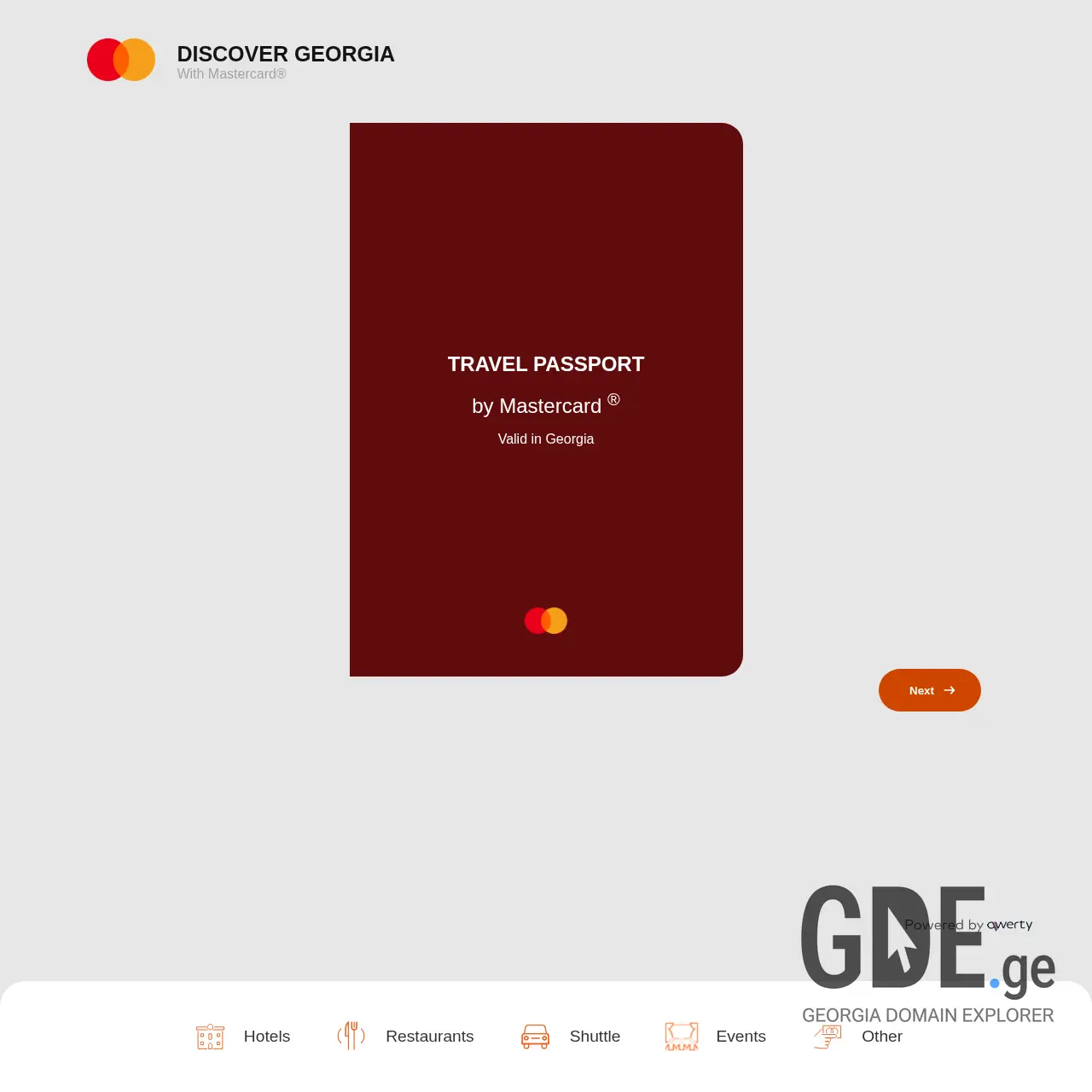 Screenshot of the site mcpassport.ge at 2025-12-09