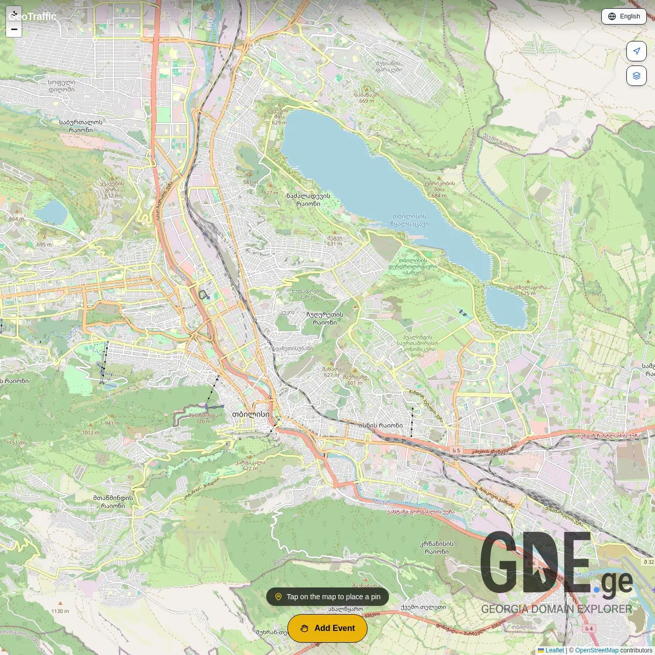 Screenshot of the site mcvaneze.ge at 2026-01-19