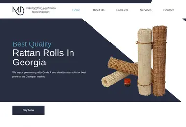 Скриншот mdesign.ge