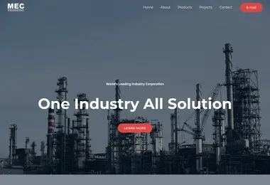 Screenshot of mec.ge