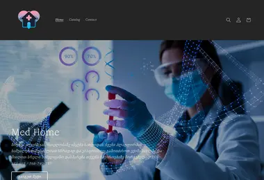 medhome.ge-ის ეკრანის სურათი