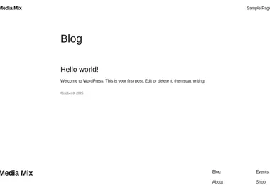 Screenshot of mediamix.ge