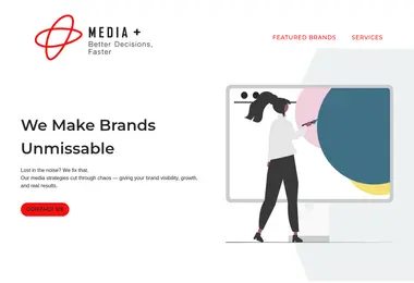 Screenshot of mediaplus.ge