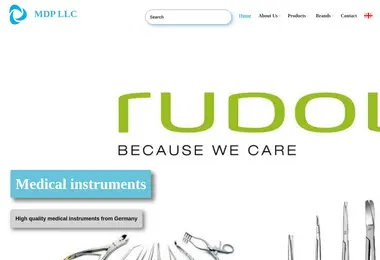 Скриншот medimport.ge