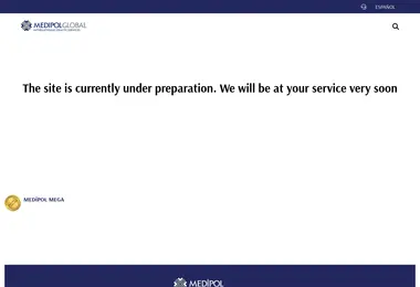 Screenshot of medipol.ge