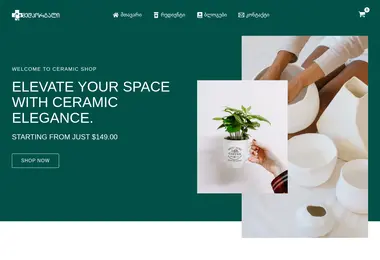 Screenshot of medportal.ge