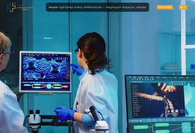 Screenshot of medsoft.ge