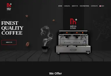 Screenshot of megastar.ge