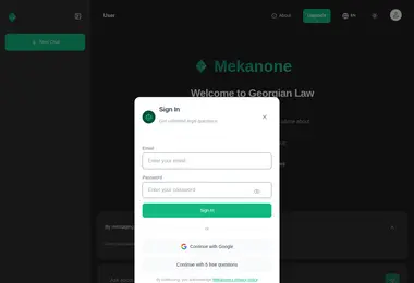 Screenshot of mekanone.ge