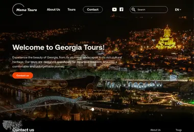 memotours.ge-ის ეკრანის სურათი