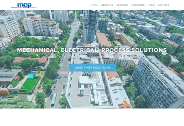 Screenshot of mepsolutions.ge