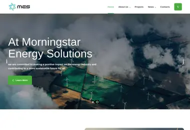 Screenshot of mes.com.ge