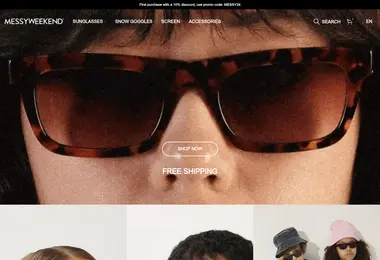 Screenshot of messyweekend.ge
